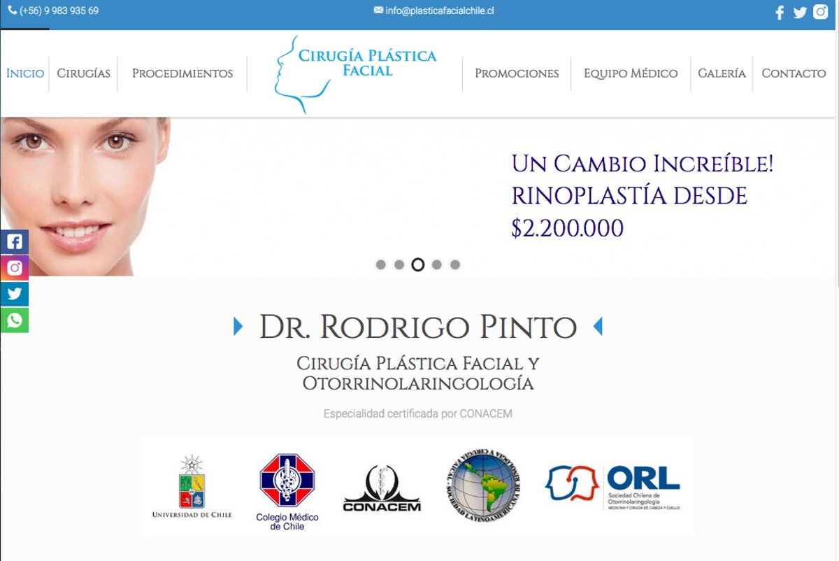 Rinoplastia en chile