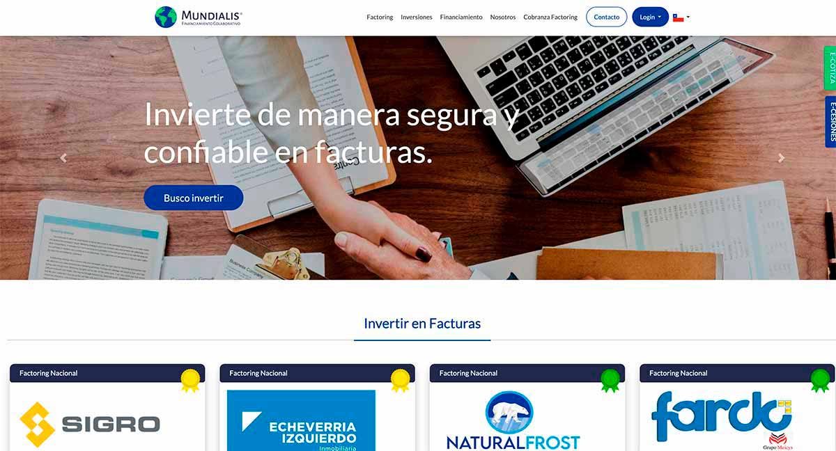 Financiamiento de facturas electrónicas