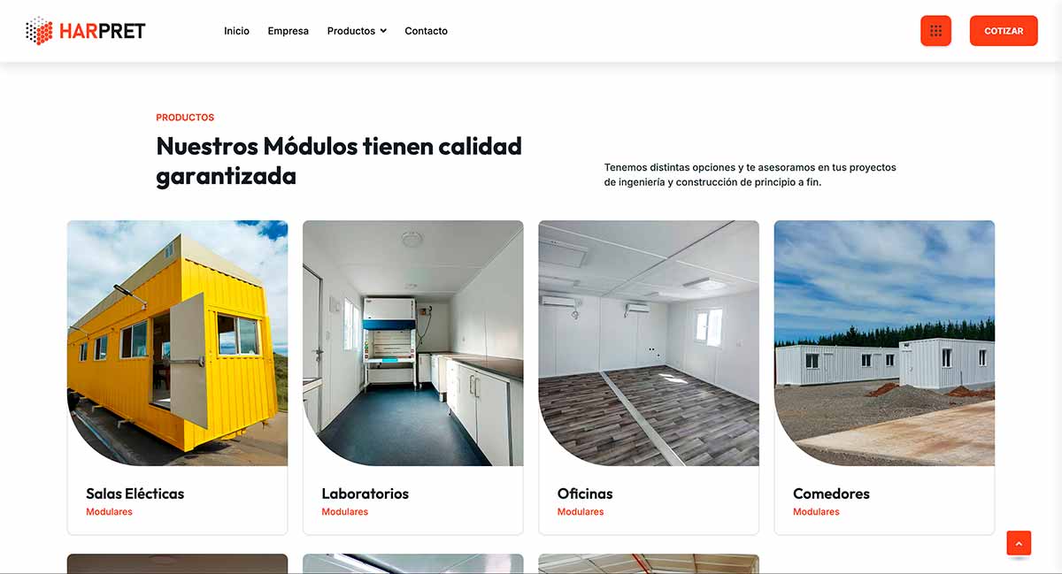 Baños modulares en Chile